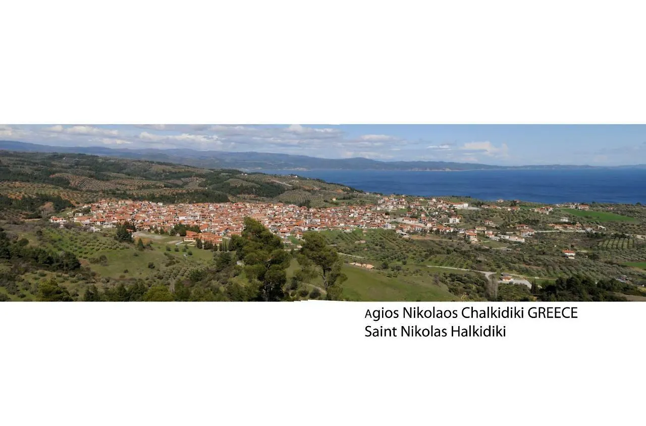 Athos View Villa By The Sea Ormos Panagias 0*,